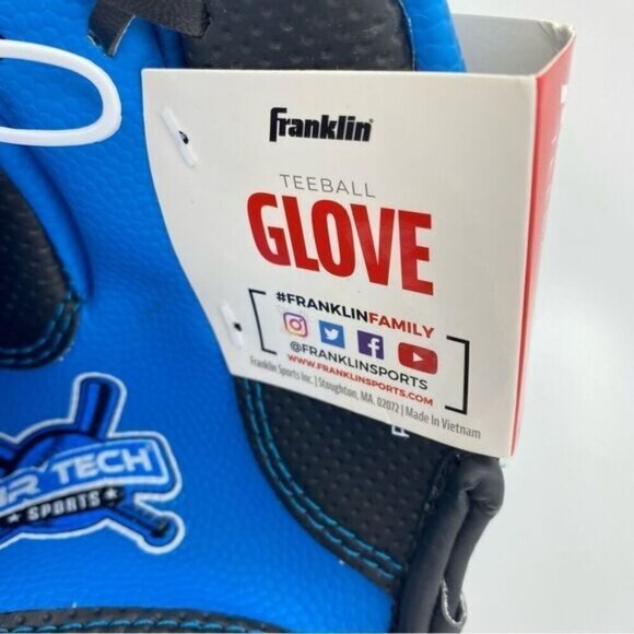 Franklin Air Tech Adapt T Ball Glove and Ball Set New - Picture 4 of 9